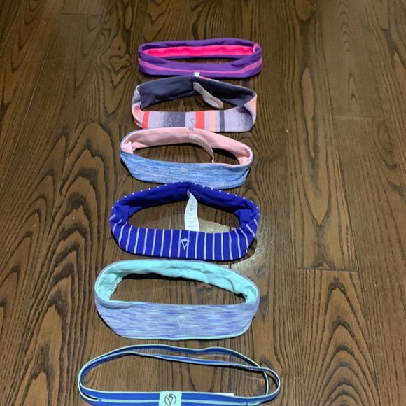 Here is six headbands for the price of one only been worn a few times! - Picture 1 of 6